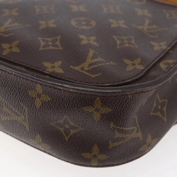 LOUIS VUITTON Monogram Saint Cloud GM Shoulder Bag M51242 LV Auth 146119 - Picture 5 of 16